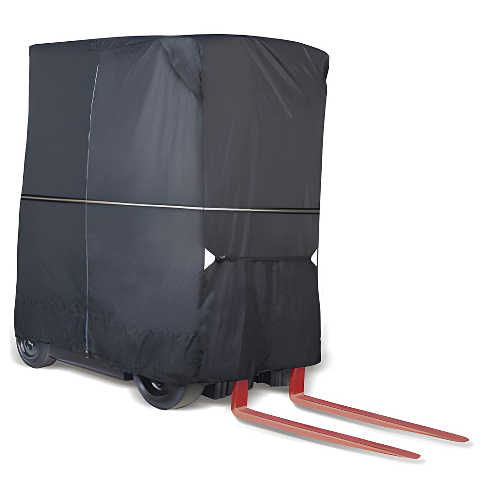 Eevelle Fork-Stor Forklift Storage Cover — Woven Polyester, Model# EEV-FSCBK